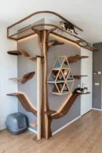 12 Cat Wall Shelves Ideas to Create the Ultimate Indoor Cat Playground