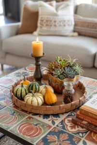 12 Cozy Fall Coffee Table Decor Ideas for a Warm Autumn Home