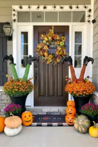 15 Halloween Front Porch Ideas to Make Your Home Stand Out