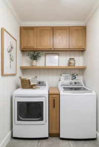 12 Modern Top Load Washer Laundry Room Ideas That Maximize Space and Storage