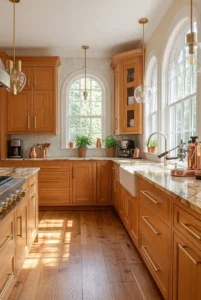 12 Honey Oak Kitchen Cabinet Ideas to Give Your Kitchen a Timeless Update