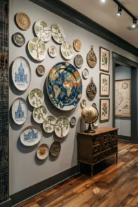 12 Plate Wall Ideas for Entryway That Make a Beautiful First Impression