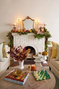12 Cozy Fall Fireplace Mantel Ideas You’ll Love This Season