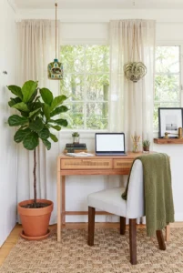 10 Small Home Office Ideas on a Budget That Look Stylish & Cozy